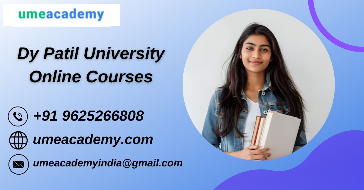 Dy Patil University Online Courses